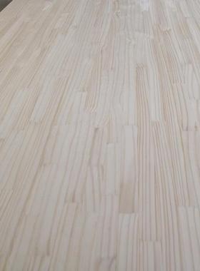 新兰直拼板松松木直拼板松木拼板指接板直纹松木实木西ZMC具家板