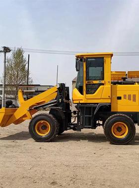 小铲机车装载柴油四缸农用家工地用60394小型好多功能铲车便用宜