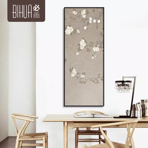 新JJS-042中式挂雅客厅茶室装饰画国风花鸟画素酒店民宿墙面装饰