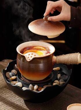 煮茶大容煮量室内煮罐果茶整套围炉CFN红酒奶套装家烤用罐陶罐茶