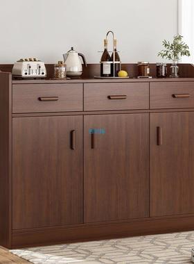 置物柜柜储物柜室客厅备办餐柜VQL公茶水柜家用茶置物架