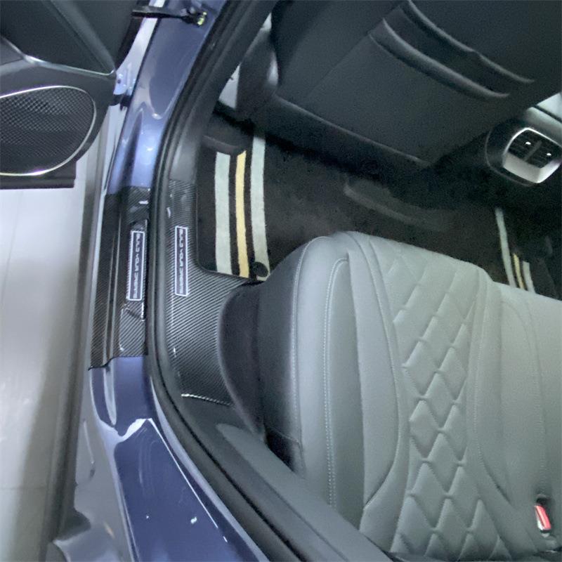 比亚迪海狮0EMV06625DI05改装用碳纤维迎宾踏7板后护板内门槛专条