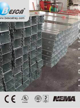 认证C镀400*GMO100热E锌桥架