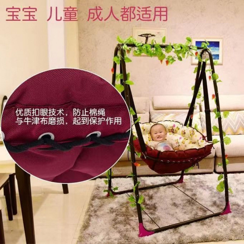 吊篮秋千户外庭院吊椅室内阳台吊篮椅子户外室外摇篮椅婴儿吊床厂