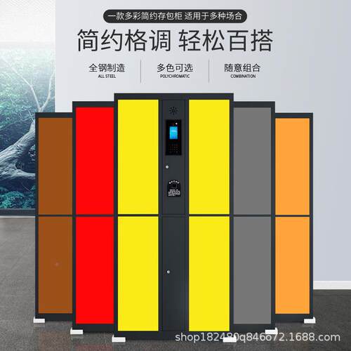 4门6门健ZNG-4-6身智房衣能更柜浴室换衣柜寄存柜储物指纹人脸识