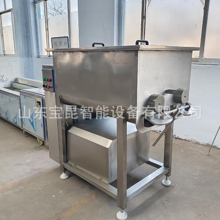 虾酱牛肉酱拌馅设备豆沙包奶黄包馅料搅拌机宠物食品真空拌馅机