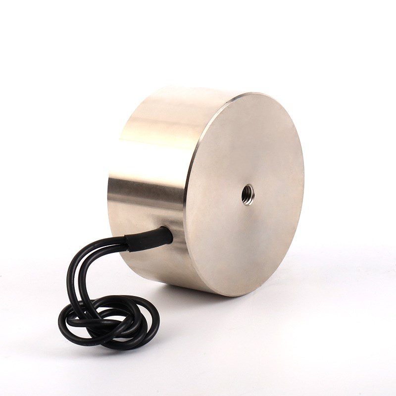 销售圆形吸盘式电磁铁XRN-XP80/38吸力强工业用电吸铁100公斤力量