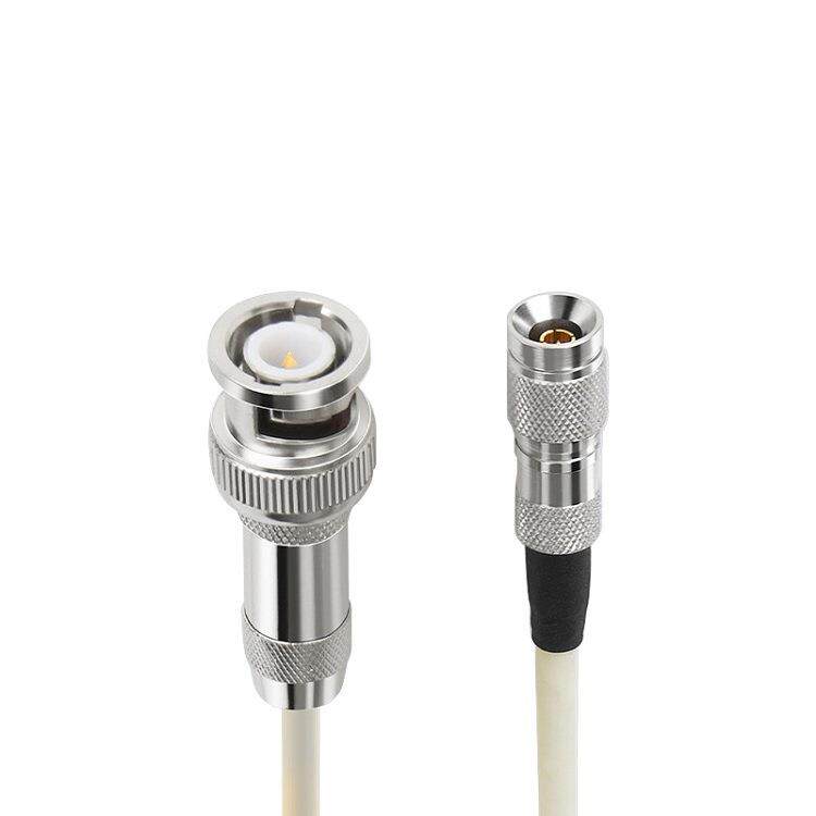 LHG 2M两兆E1成品线SYV75-2-1同轴电缆DDF连接线CC4-BNC四芯