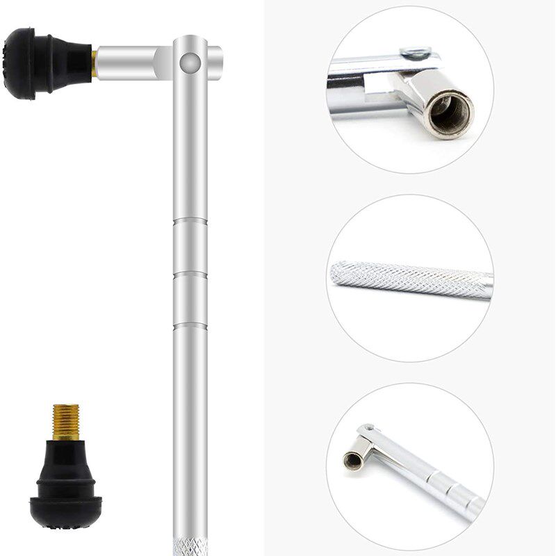 气门芯拆卸扳手 轮胎拆卸安装工具套装 TR412气门嘴更换工具
