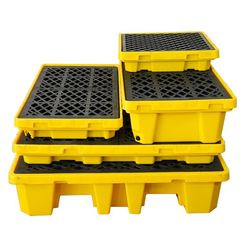 塑料防泄漏化学品防渗漏托盘危废单两四桶防漏机油桶防渗漏卡板,包装,塑料托盘,淘宝优惠券,粉丝福利购,淘宝优惠卷