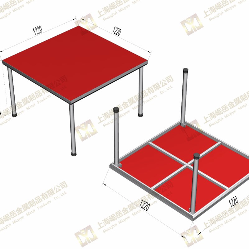 铝合金舞台活动舞台室外搭建拼装舞台桁架灯光架背景架
