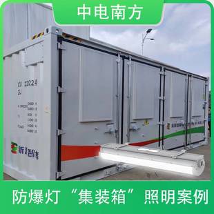 貨柜液冷柜照明 箱專用燈具 集裝 02P CES 中電LED防爆燈