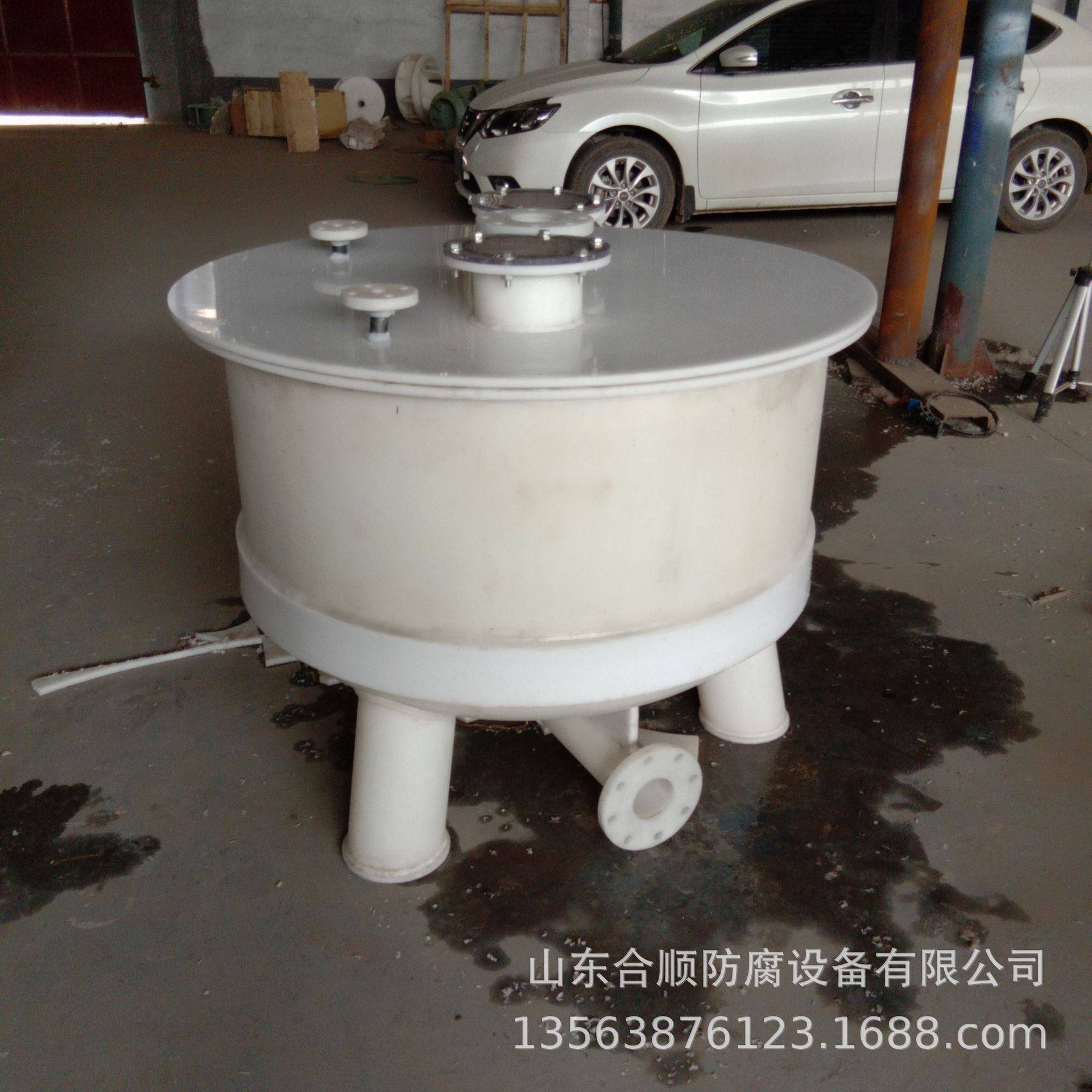 塑料反应釜PP电加热反应釜 聚丙烯反应釜搅拌罐 耐酸碱PP搅拌桶