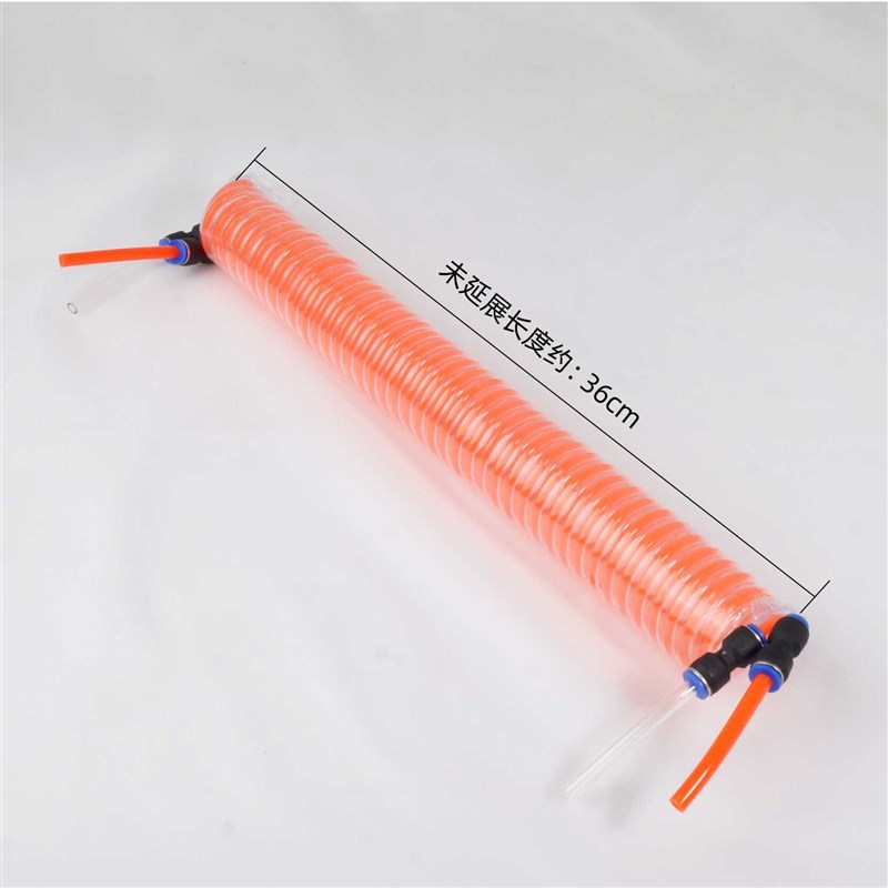 2升便携式焊炬 燃氧气管PU红蓝管 弹簧快插气管2L焊枪4mm连接软管