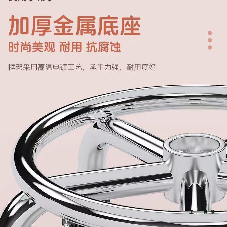 万向轮滑小凳子用轮矮凳凳651圆美缝修脚家足浴凳子儿童学步凳小