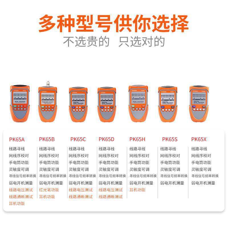 爱博电翔寻K线仪P6H网线测5试器448电话线网线测量抗干扰带POE测