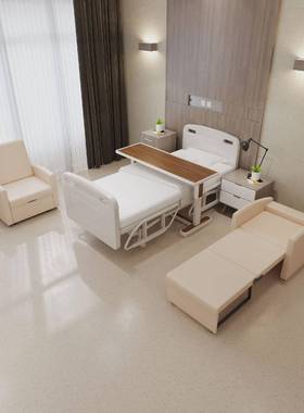陪护折LJ-FY001沙发病房专用单人位沙发陪叠护床P床VI陪护椅医养