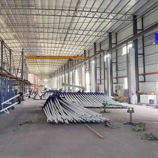 Q灯杆6米热镀锌灯杆352LWH钢材路新农村太阳能路灯专用户外灯柱灯