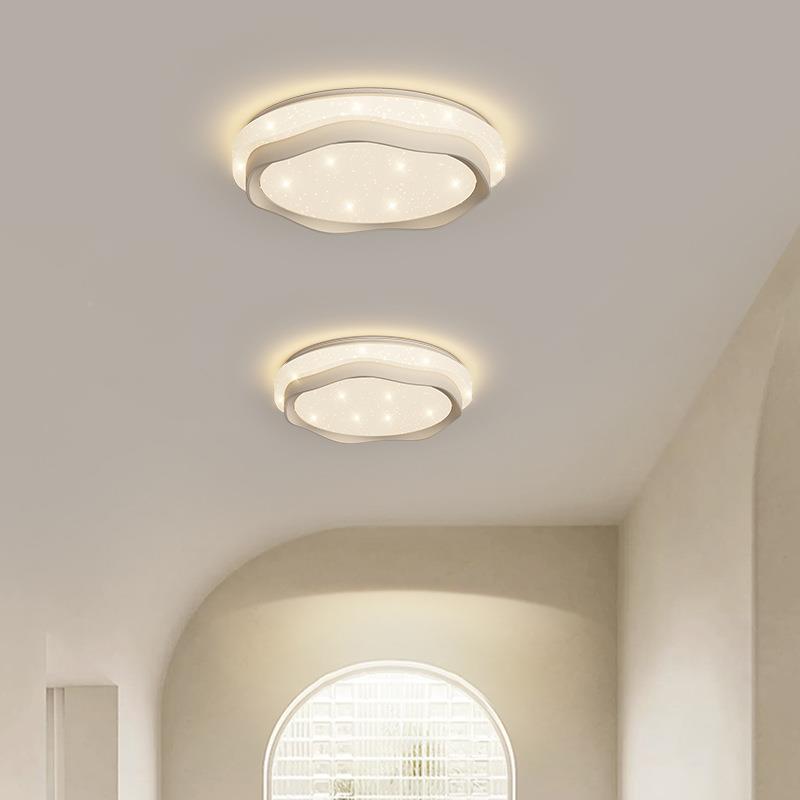 简奶油风过帽道全灯玄关入户走廊衣间灯光谱现代简极CY521约阳台