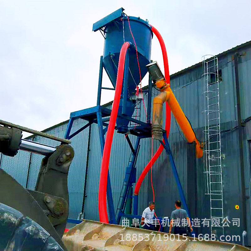 水泥灰自吸无扬尘气力输送机