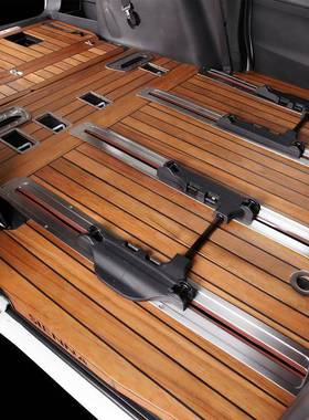 纳装脚垫木FWF地板赛纳sie纳nna塞改专用实塞木地板汽车脚垫