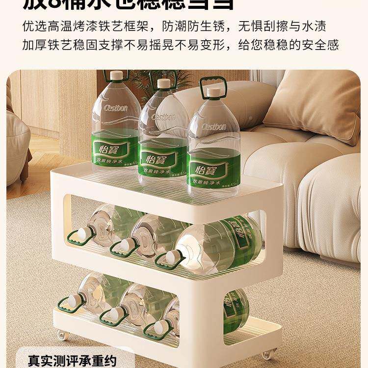 沙发边几F98TSHMT边可柜动茶几轻奢小桌子客厅小推车移床物头置架