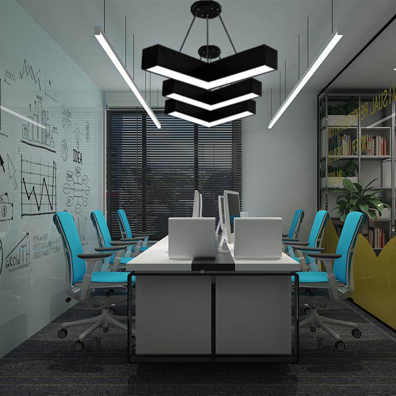 V形箭头指示灯型led造灯办公室FMU身房咖商场走廊过道工业健风网