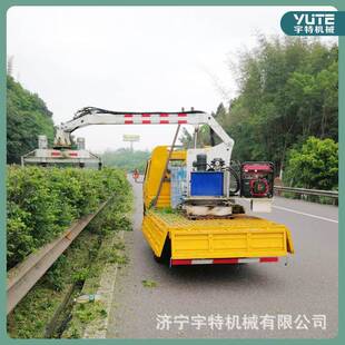 大紫型高速绿篱SIZ修剪机穗化核桃树修剪车槐中分带绿割草机