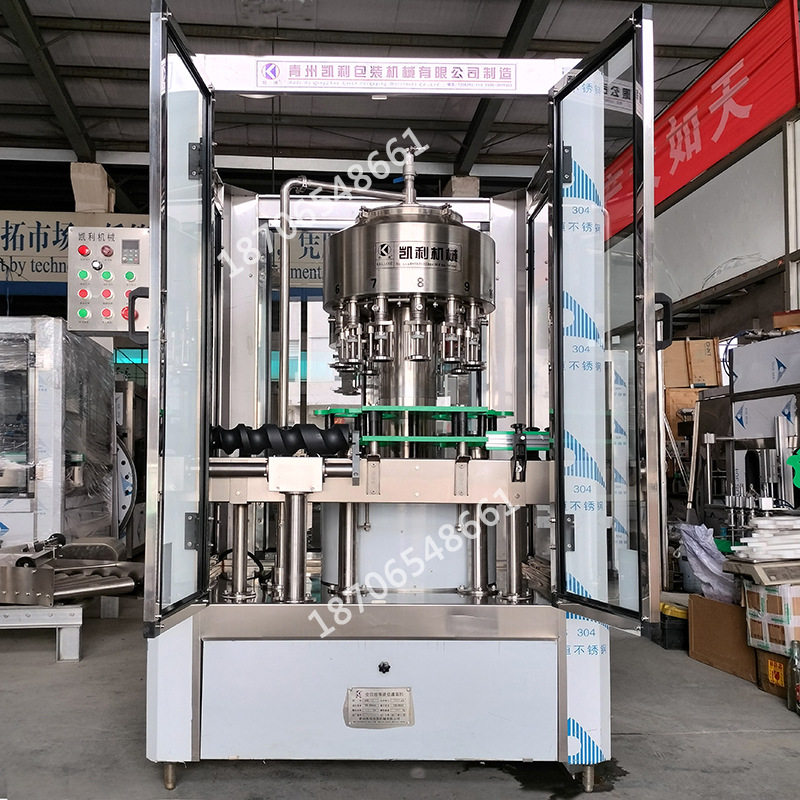 全自动威士忌酒灌装机1L伏特加酒灌装机 750ml威士忌灌装机定液位