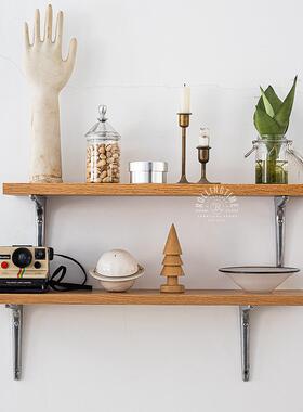 OA5VGJ板M轴年Rollingime复古墙架层板托架墙壁隔板架一字隔三t角