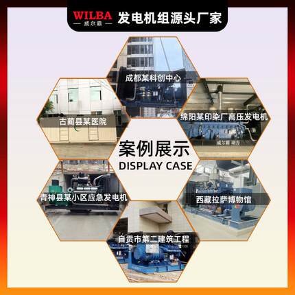 潍柴柴油发电机600/80/1000/2000/3600-330000KW0大功率全相铜无0