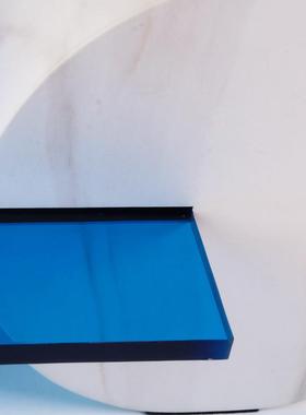 新中创意圆形仿大亚理石Z04834花器克力客托盘样板房间厅玄关软装