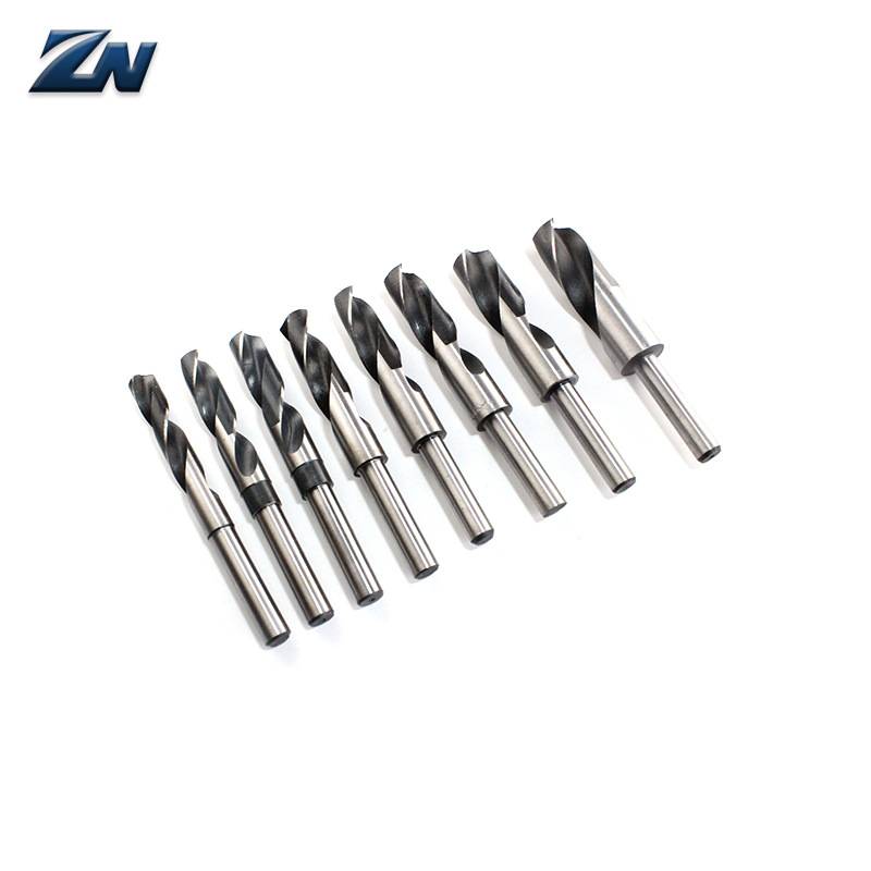 8件套黑白等柄麻花钻白钻1/2柄小柄钻头14mm-25mm三角柄钻头木盒
