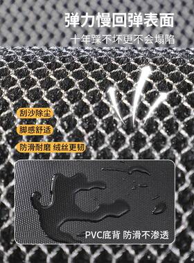 ⇙入门地垫别墅NMW进豪宅大口门除尘脚垫子户进户门防滑门耐脏地