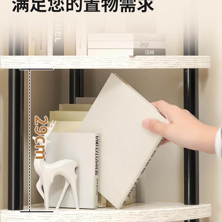 落三角形角柜FS758345墙角物架客厅拐角收纳架书架卧地室餐厅角落