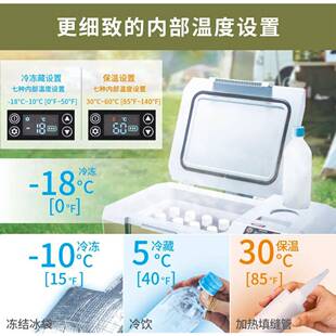 原装牧0田Maita锂电车多功能户外两用冷热便TKOk携式冰箱CW02GZ载