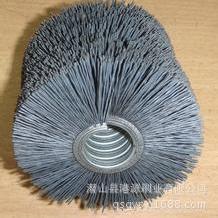 尼龙丝毛刷内绕封弹簧FYR式外柔软刷圆工业螺旋刷环形机罩密毛刷