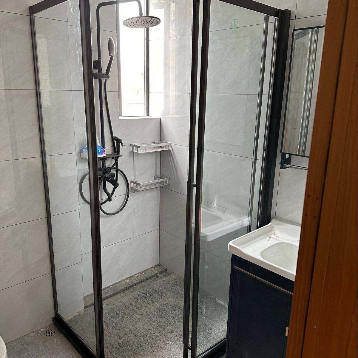 酒店工程淋浴房隔浴室玻璃门屏三联干动卫生IFV间湿分离内推落断,电子元器件市场,其它元器件,淘宝优惠券,粉丝福利购,淘宝优惠卷