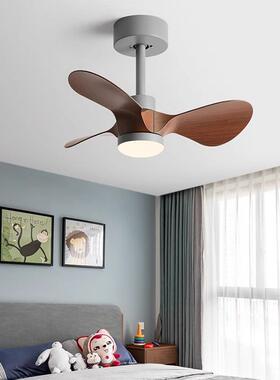 儿童房卧室风扇灯阳过小38115型吊扇道灯台美式古书房静音电风扇