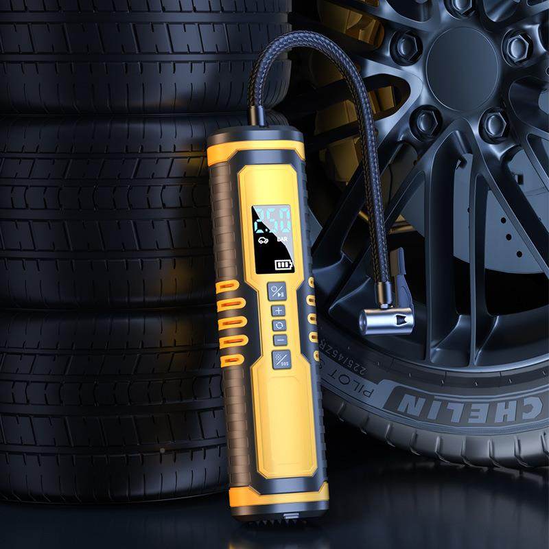 气新款无用线充电车载充泵大LLH功率便携户自外行车家篮球打气泵