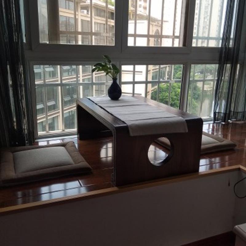 日式榻米桌子小茶几实迷你国学阳台57186茶木桌地台榻桌炕桌琴桌
