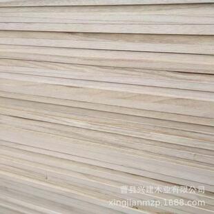 桐木拼板不宜劈装裂双橱KVL面无结疤衣抽柜屉实木板AA级家具柜修