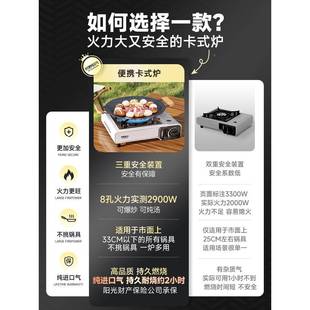 卡卡式炉升式户外便携式野外具炉具炉灶露煮茶炉营炊炉瓦斯卡磁卡