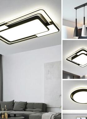 客厅l灯圆简约现代阳台屋卧VGJ室吸顶灯ed超亮形轻奢大气家用全套