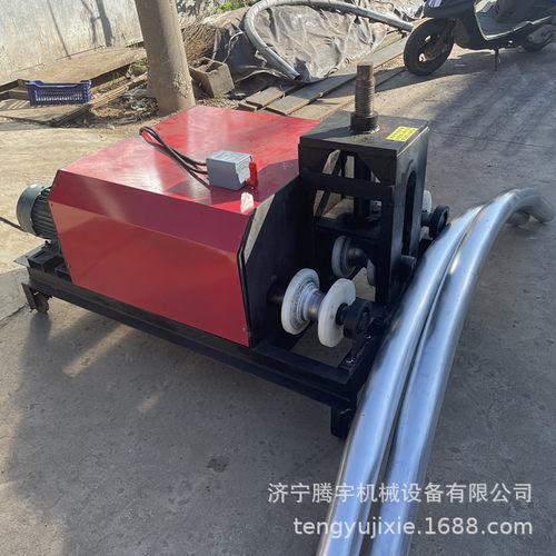 电动卧式弯管机大棚用  76型 89 114型铁管卧式弯管机多少钱台
