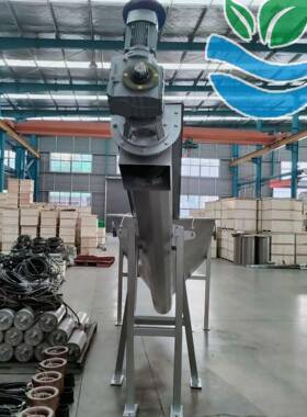 F锈钢材质砂水分离器LSS型水砂分离不器螺旋式砂ETP水分离器