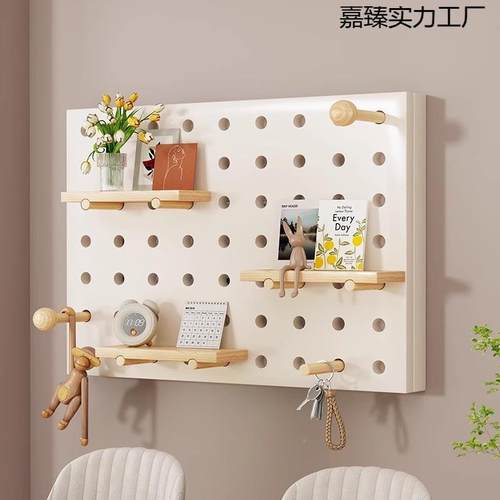 挡一体洞遮挡装饰GYJ线洞板装饰挂钩网遮电表箱多层盒架现代简约