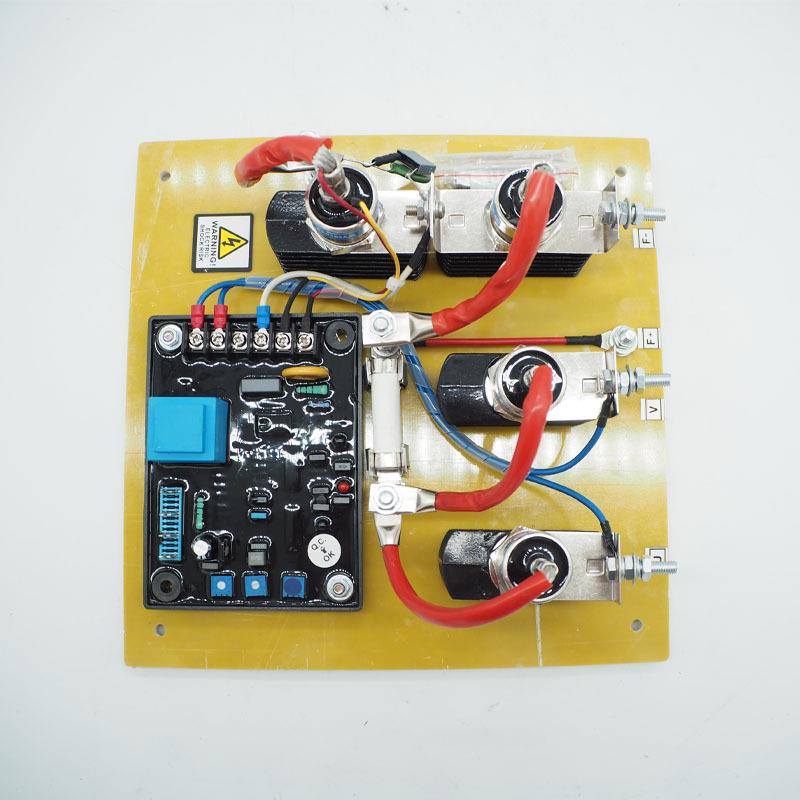 100A大板有发电机AV5R0-50A调刷压板10A大板调压板代替电抗器AVR/