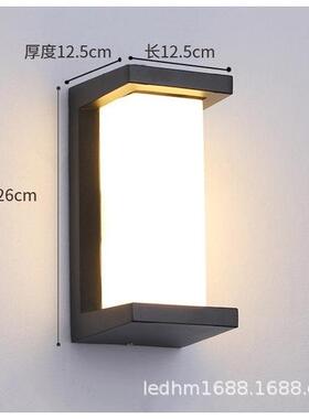 壁源历史厂家形直供庭院壁灯，方60675潮壁灯防酒店外墙户外灯