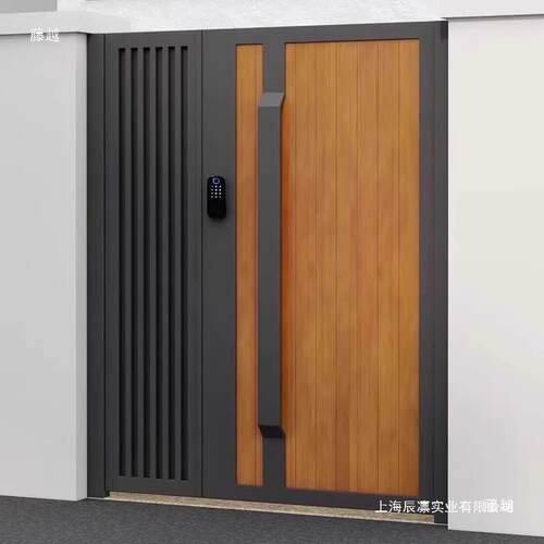铝合AXW金庭院户外花园门钢不锈别墅大乡村民宿院门子铝门艺栅栏
